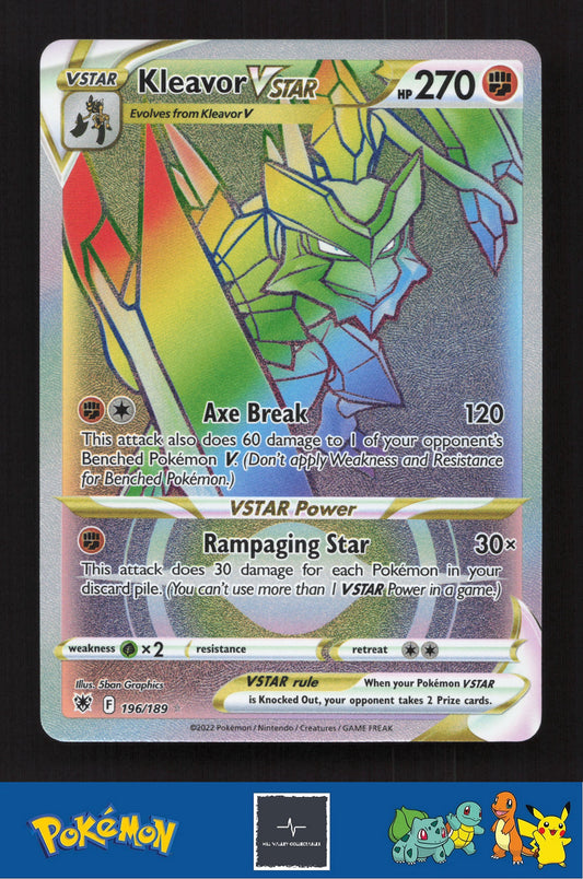 2022 Pokemon SWSH Astral Radiance 196/189 Kleavor Vstar