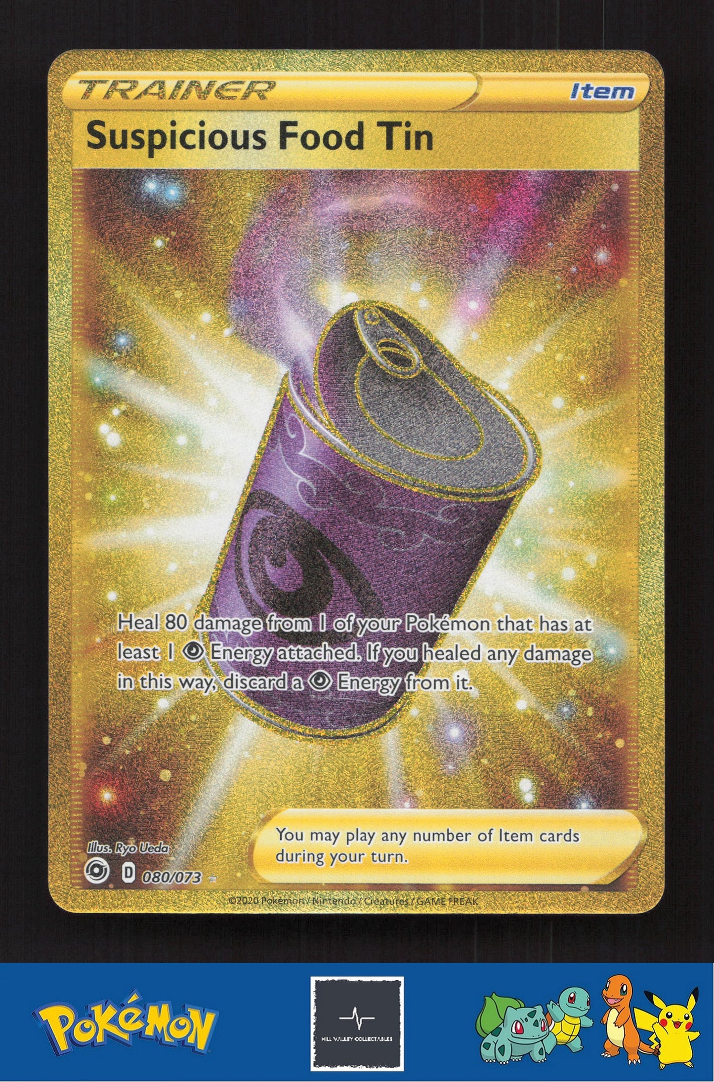 2020 Pokemon SWSH Champion's Path 80/73 Suspicious Food Tin