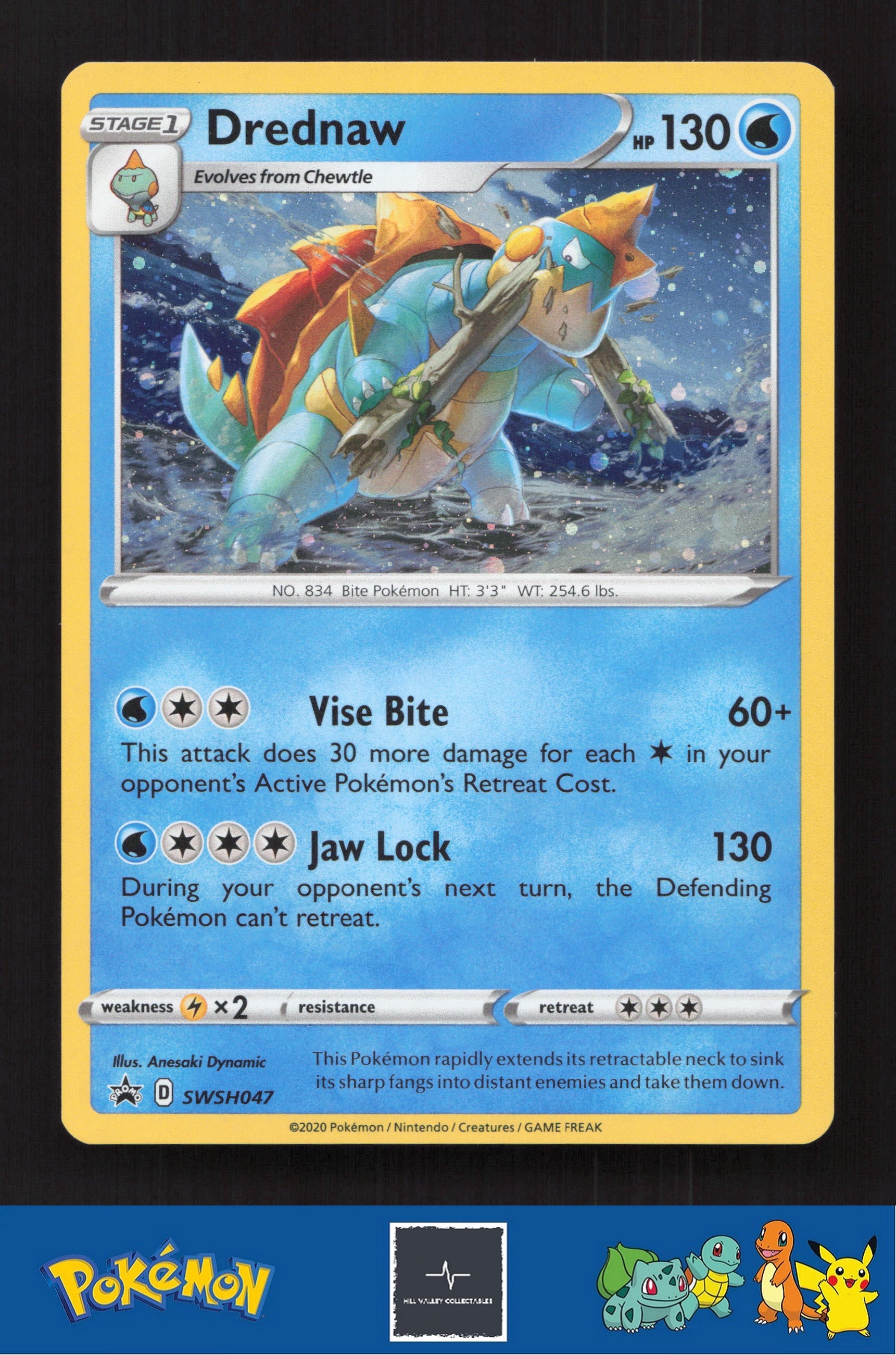 2020 Pokemon SWSH Sword & Shield Promo SWSH047 Drednaw