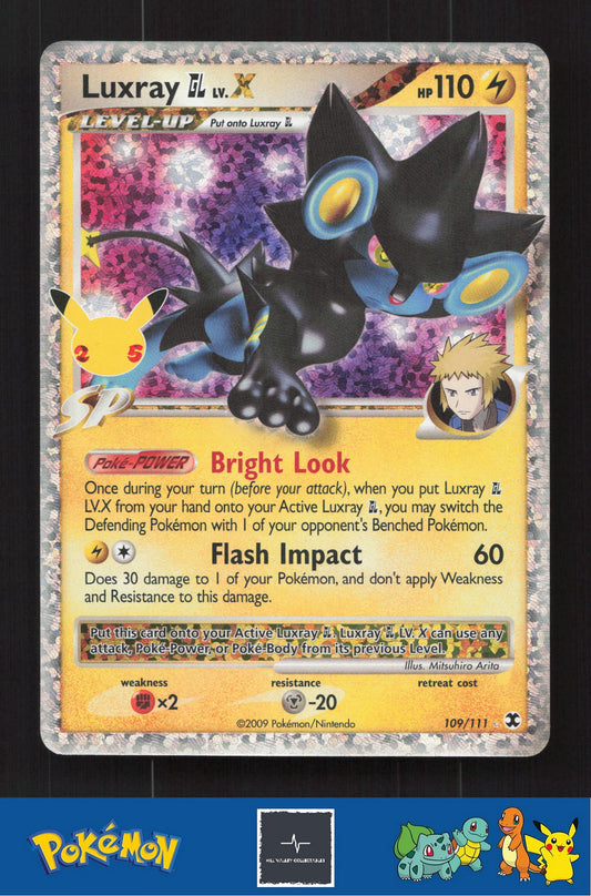 2021 Pokemon Celebrations Classic Collection 109/111 Luxray GL LV.X