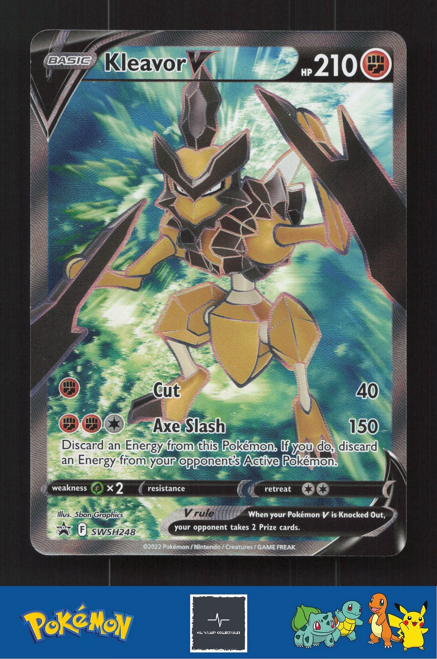 2022 Pokemon SWSH Sword & Shield Promo SWSH248 Kleavor V