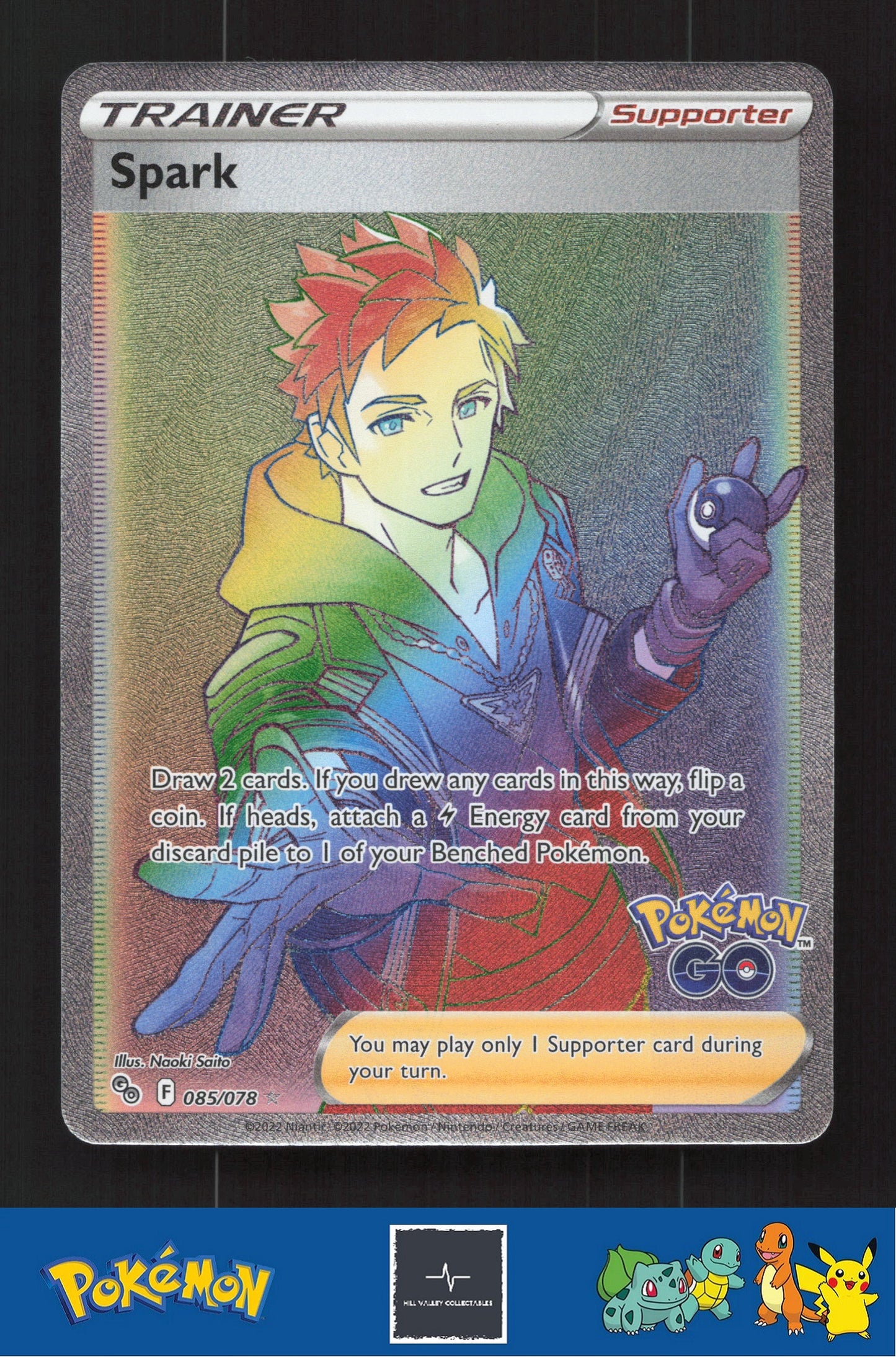 2022 Pokemon SWSH Pokemon GO 085/078 Spark