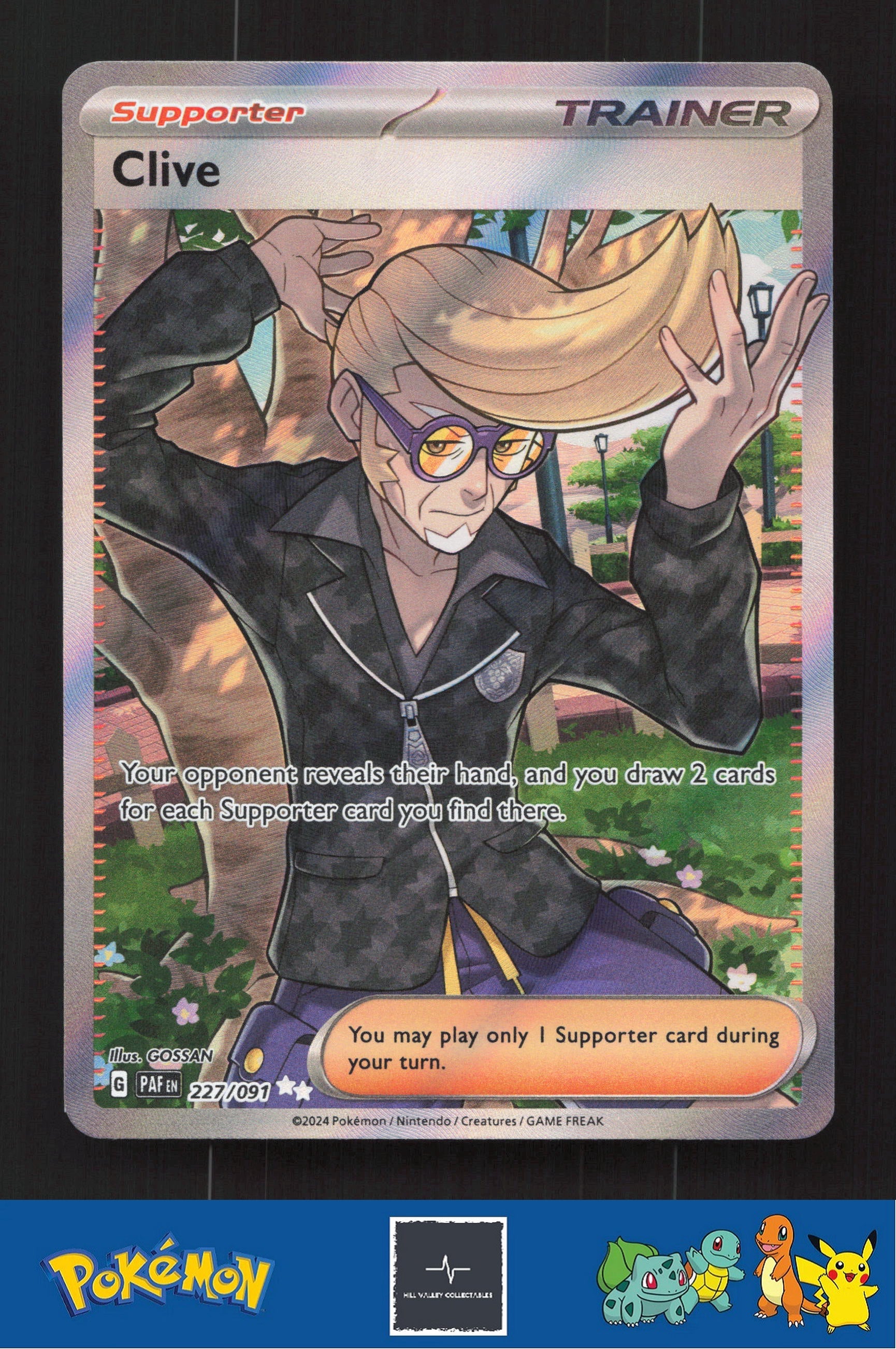 2024 Pokemon SV PAFen Paldean Fates 227/091 Clive