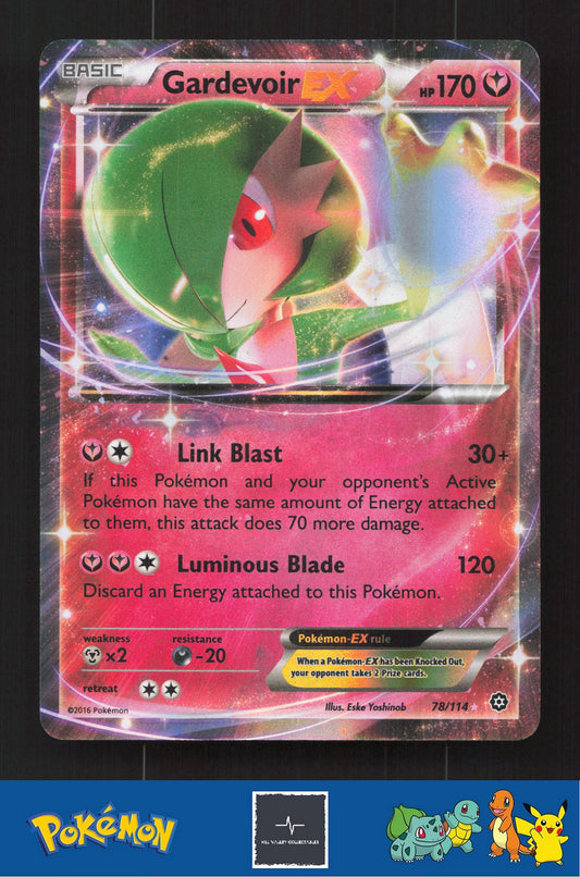 2016 Pokemon XY Steam Siege 78/114 Gardevoir EX