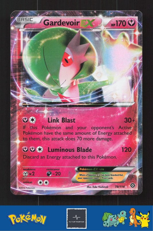 2016 Pokemon XY Steam Siege 78/114 Gardevoir EX