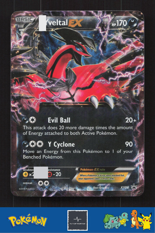 2014 Pokemon XY Promo XY08 Yveltal EX