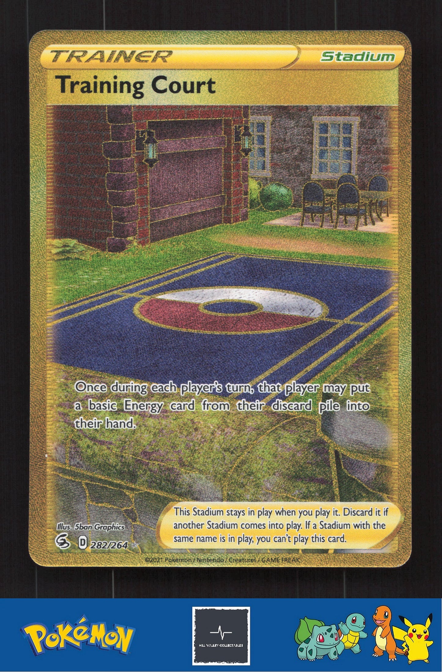 2021 Pokemon SWSH Fusion Strike 282/264 Training Court