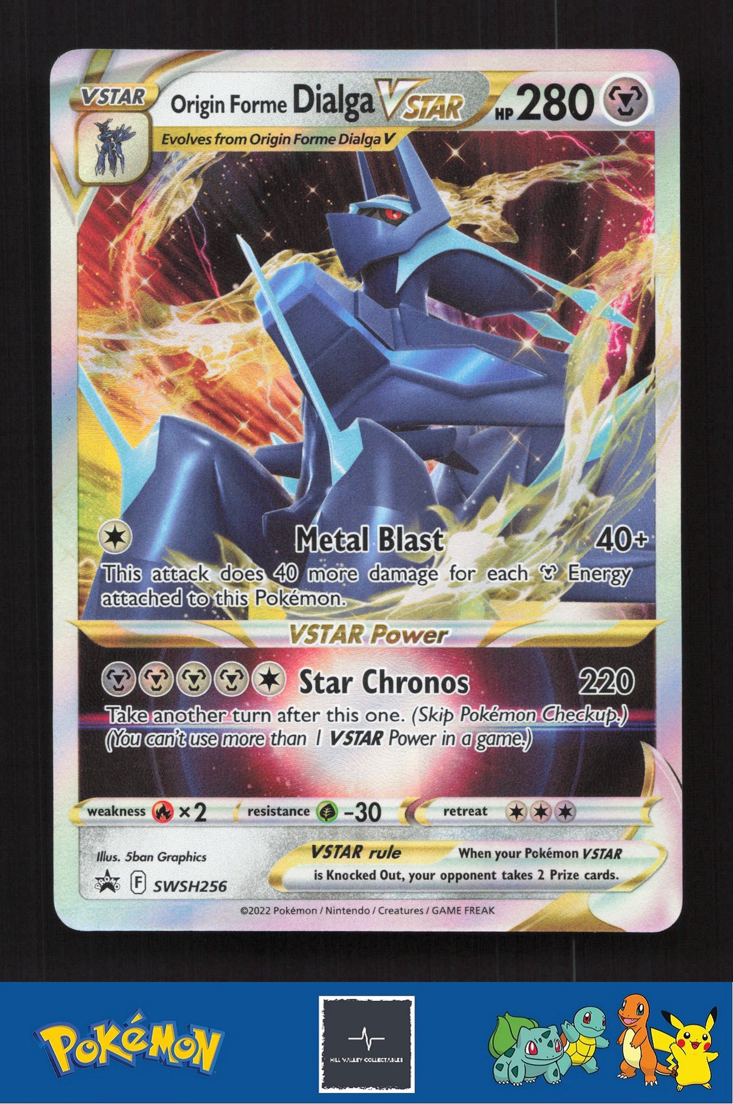 2022 Pokemon SWSH Sword & Shield Promo SWSH256 Origin Forme Dialga Vstar
