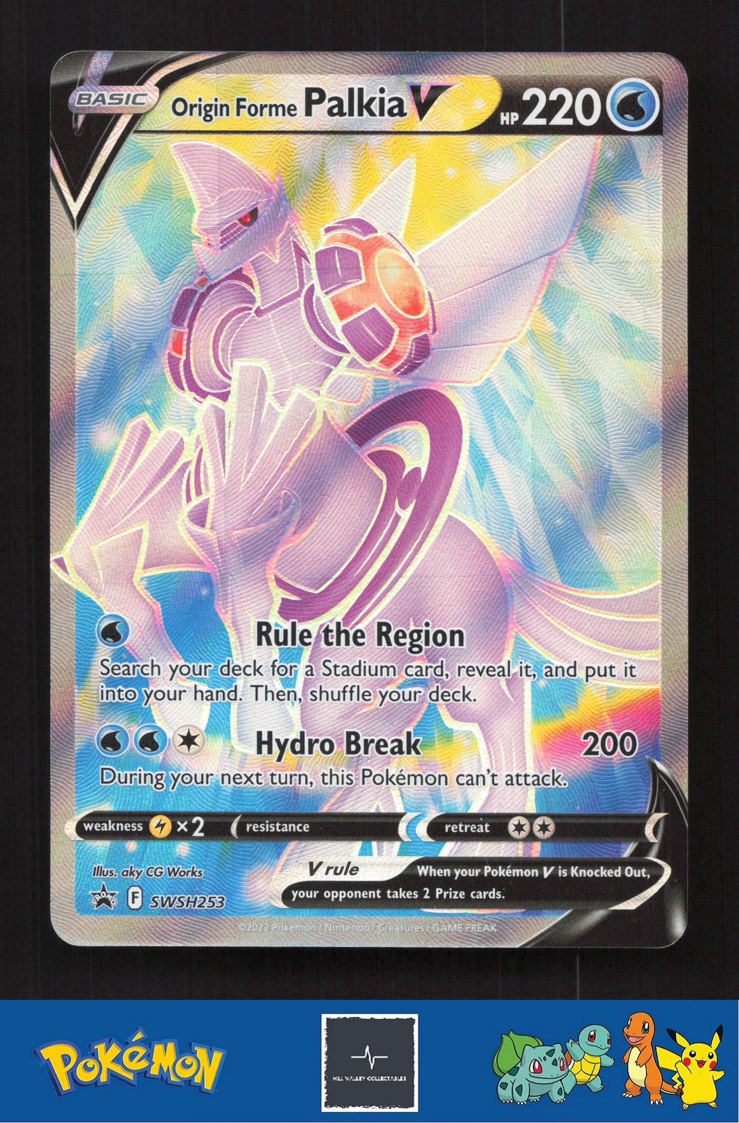 2022 Pokemon SWSH Sword & Shield Promo SWSH253 Origin Forme Palkia V