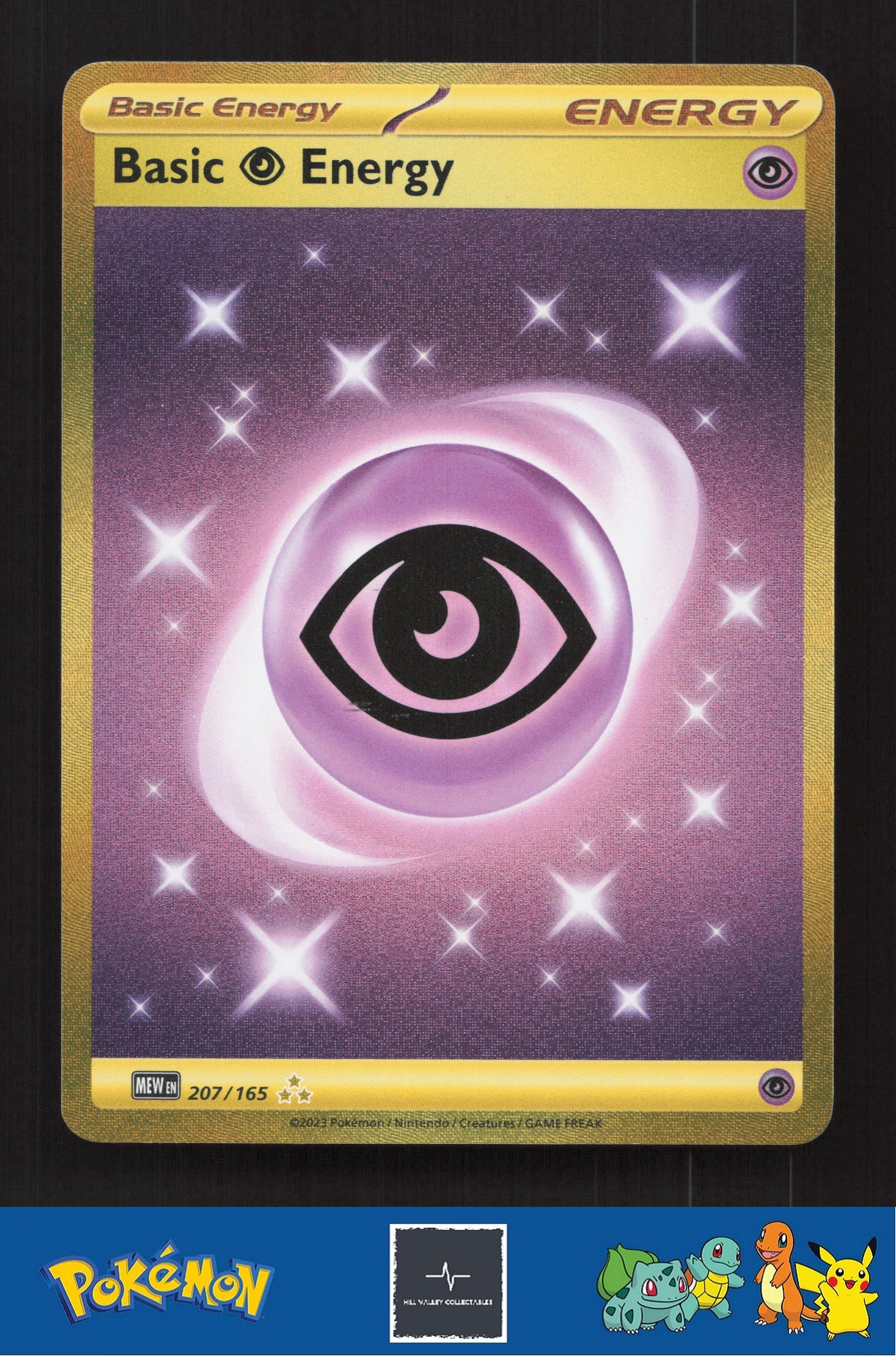2023 Pokemon MEW Scarlet & Violet 151 207/165 Basic Psychic Energy