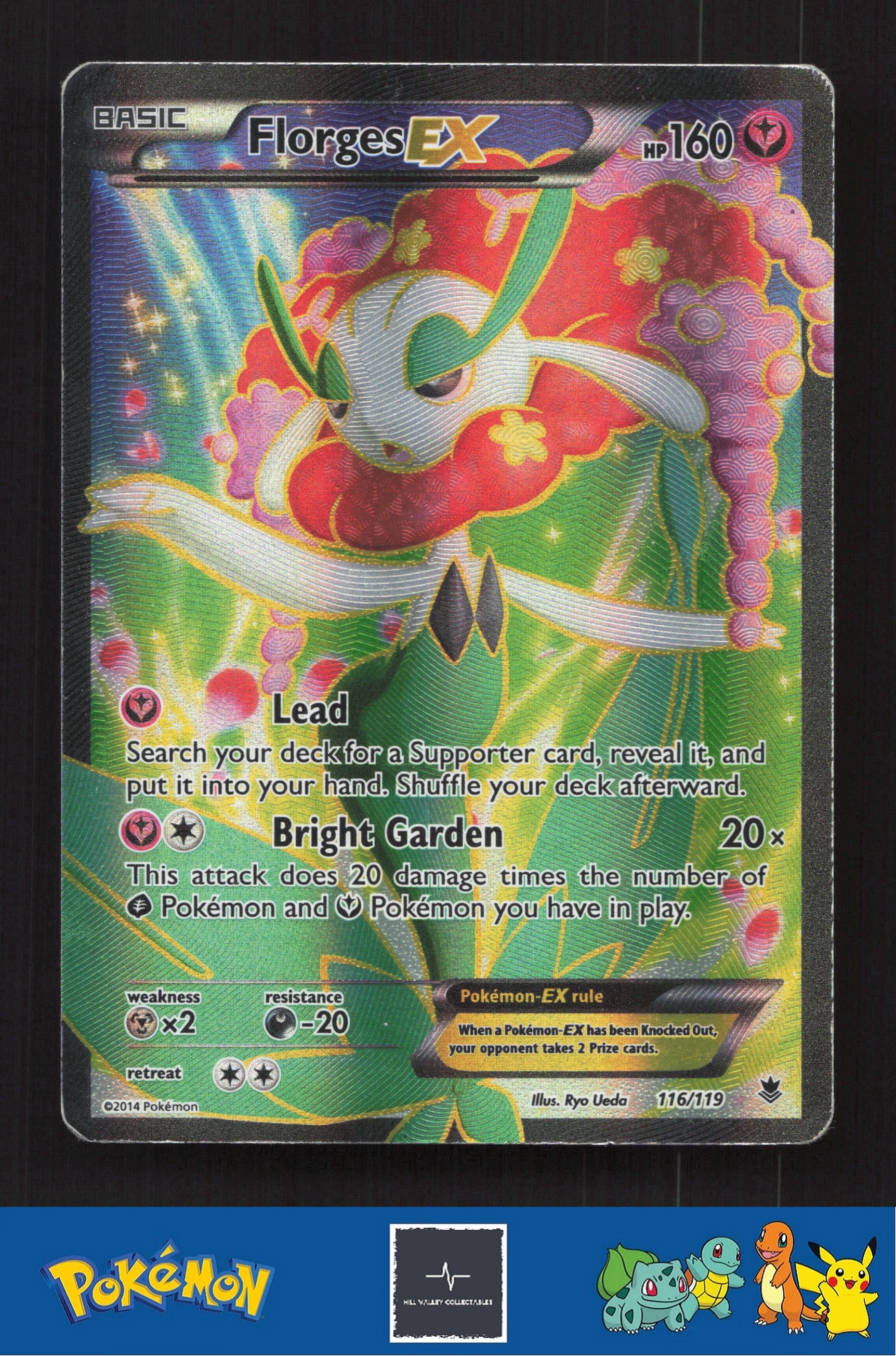 2014 Pokemon XY Phantom Forces 116/119 Florges EX