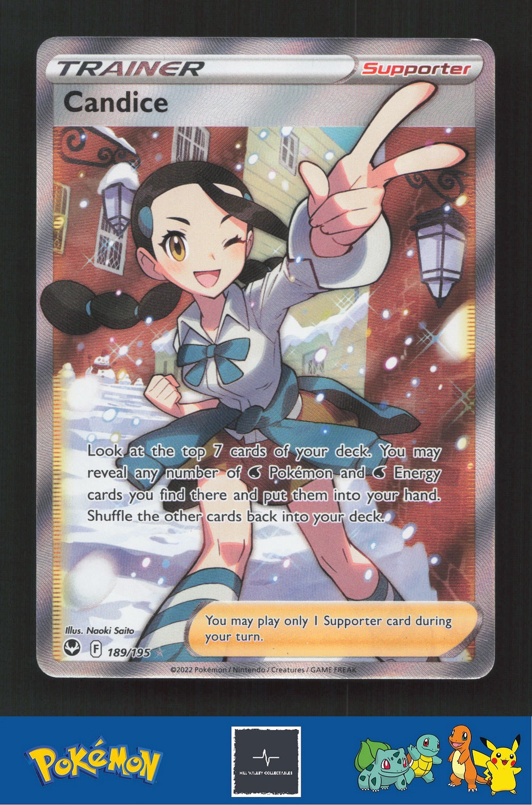 2022 Pokemon SWSH Silver Tempest 189/195 Candice