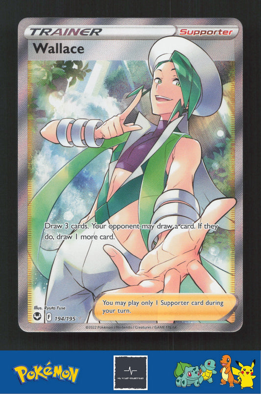 2022 Pokemon SWSH Silver Tempest 194/195 Wallace