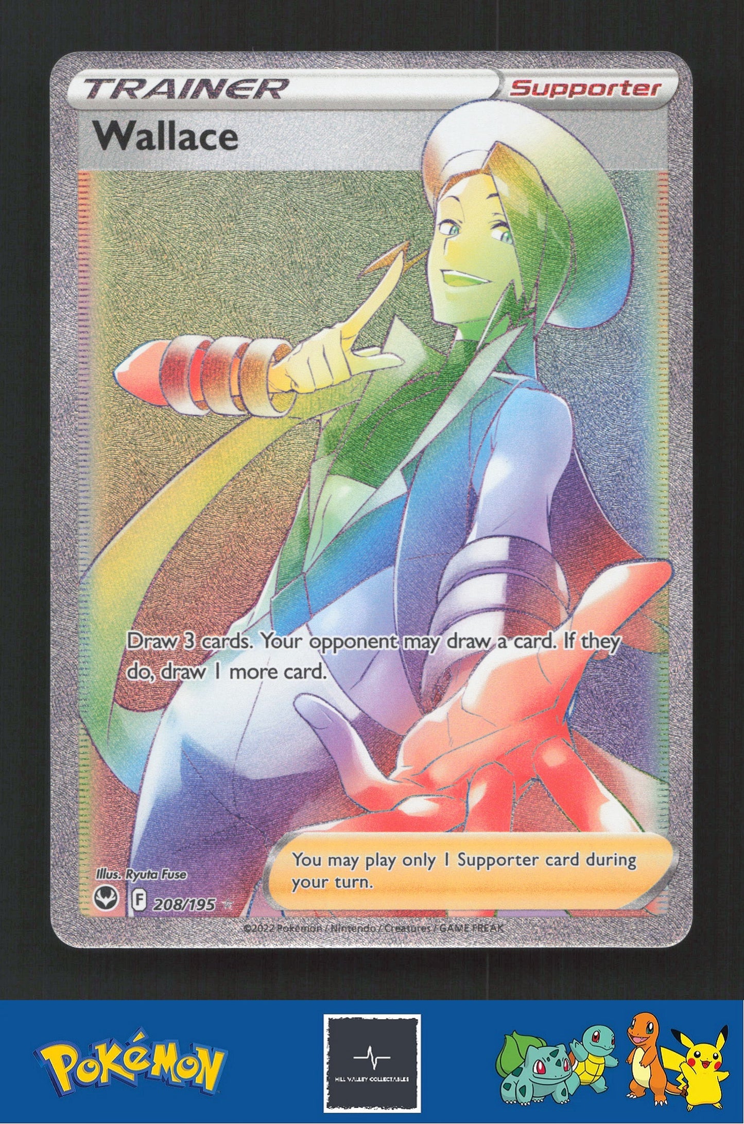 2022 Pokemon SWSH Silver Tempest 208/195 Wallace