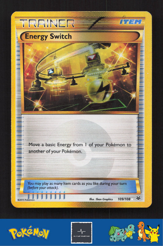 2015 Pokemon XY Roaring Skies 109/108 Energy Switch