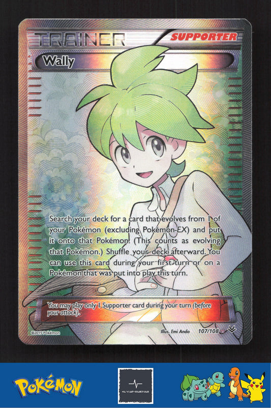2015 Pokemon XY Roaring Skies 107/108 Wally