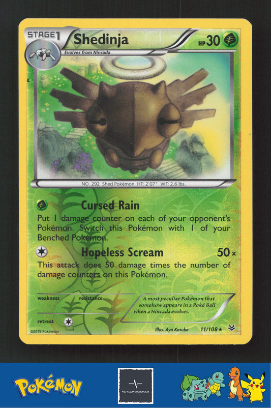 2015 Pokemon XY Roaring Skies 11/108 Shedinja Reverse
