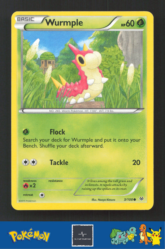 2015 Pokemon XY Roaring Skies 5/119 Sewaddle