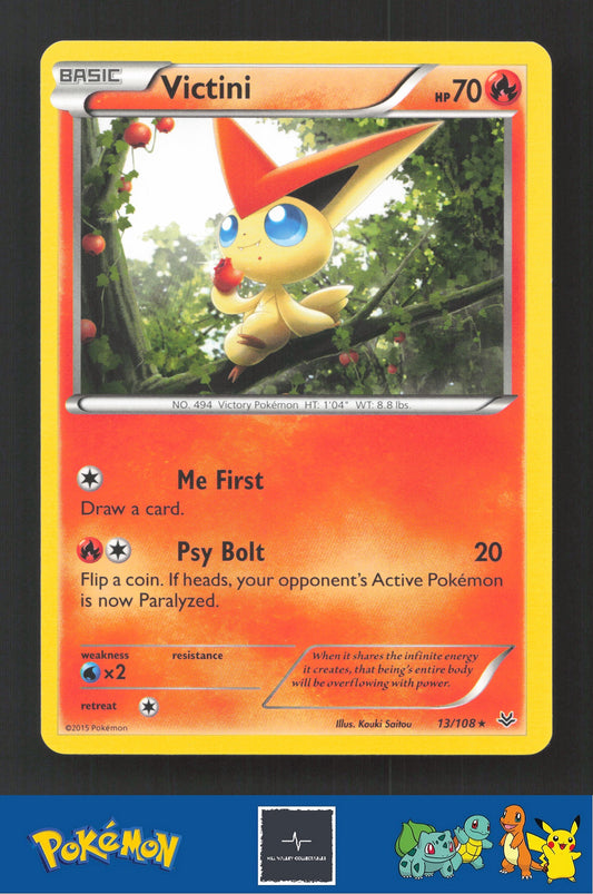 2015 Pokemon XY Roaring Skies 13/108 Victini