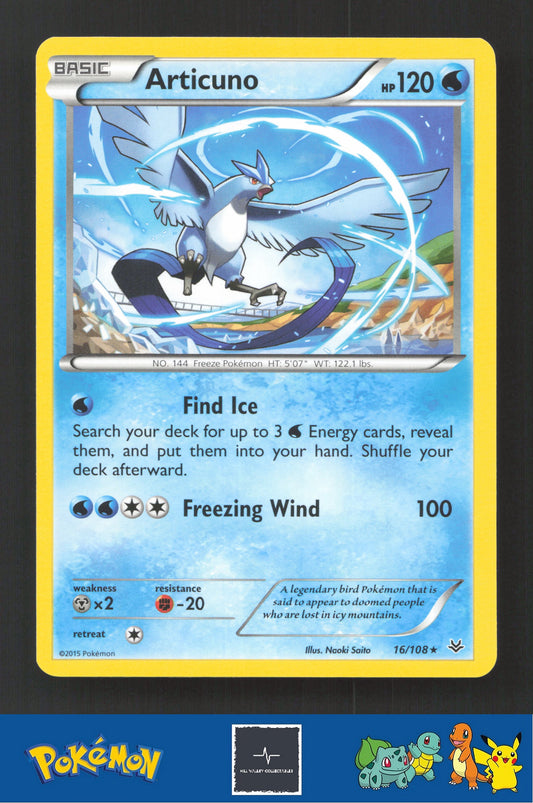2015 Pokemon XY Roaring Skies 16/108 Articuno