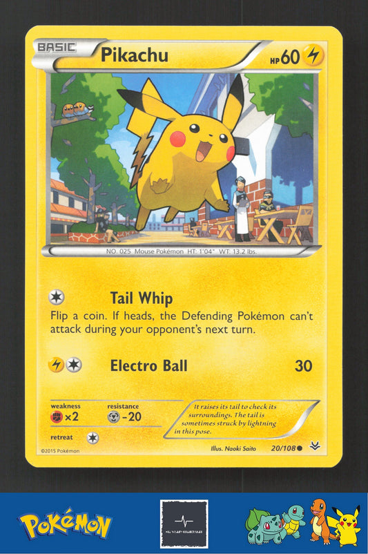 2015 Pokemon XY Roaring Skies 20/108 Pikachu