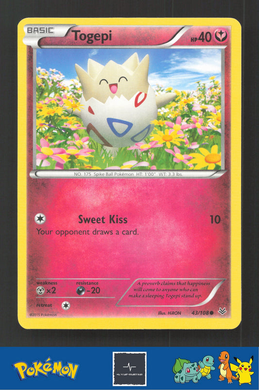 2015 Pokemon XY Roaring Skies 43/108 Togepi