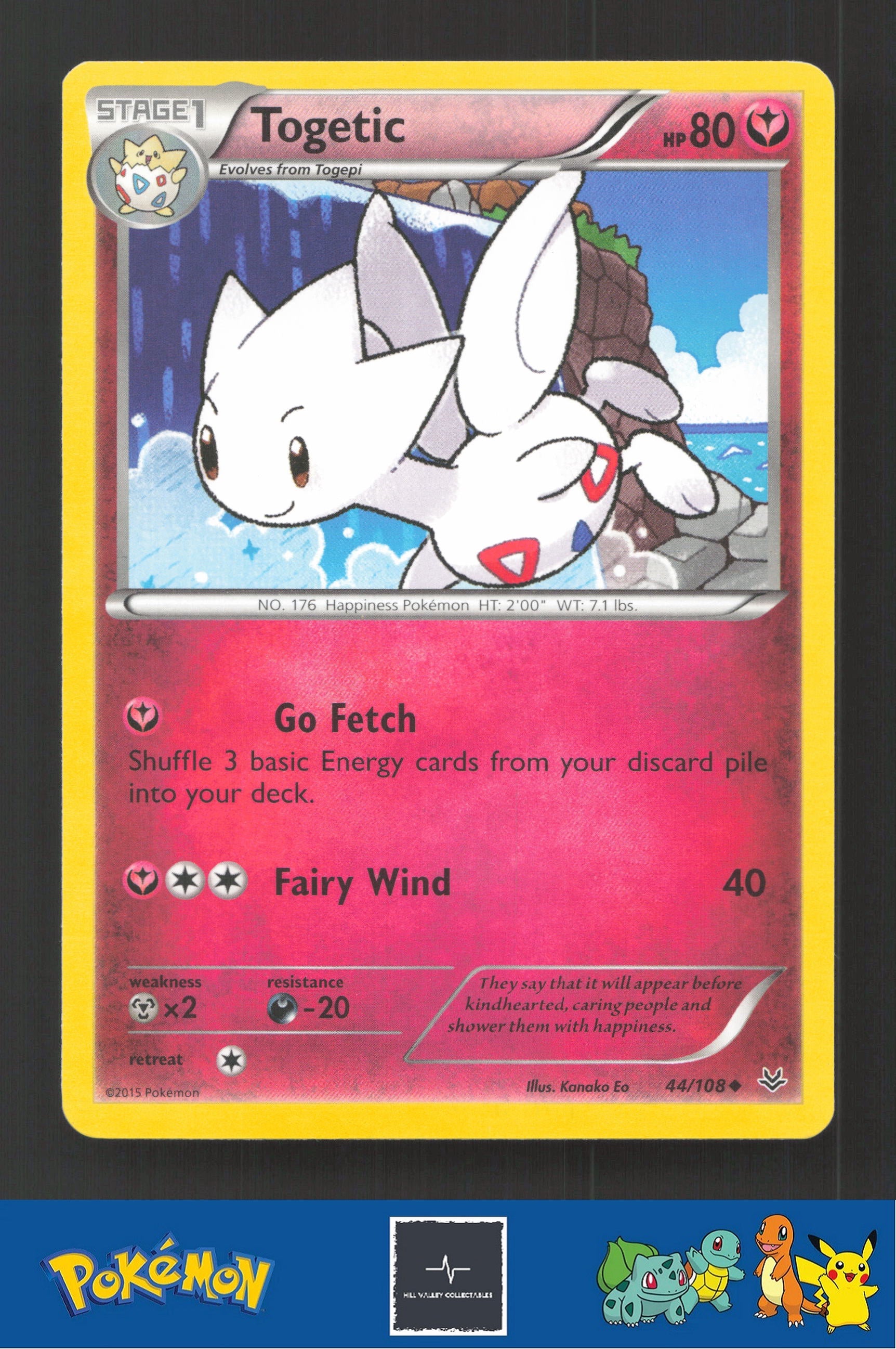 2015 Pokemon XY Roaring Skies 44/108 Togetic