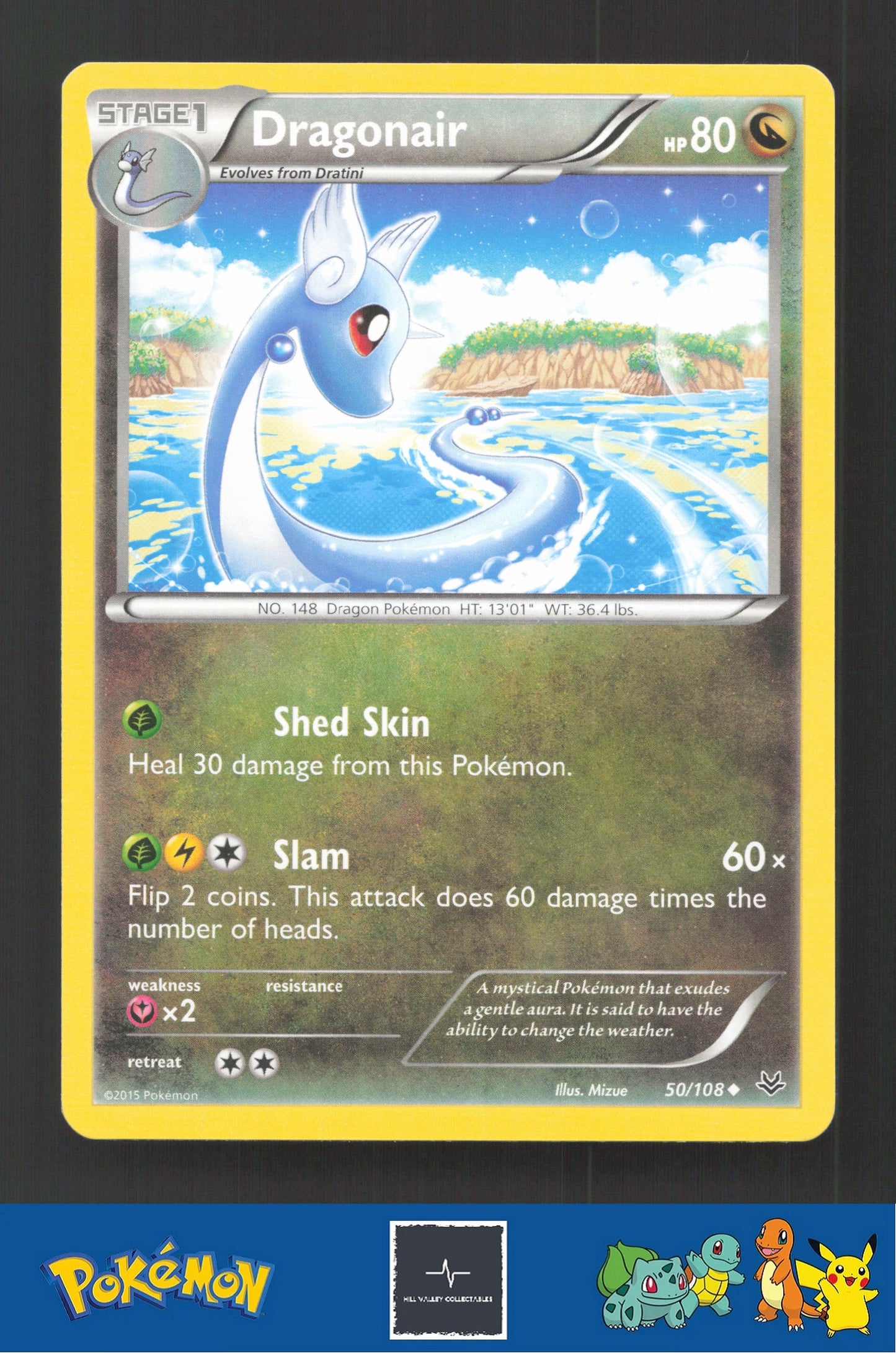 2015 Pokemon XY Roaring Skies 50/108 Dragonair