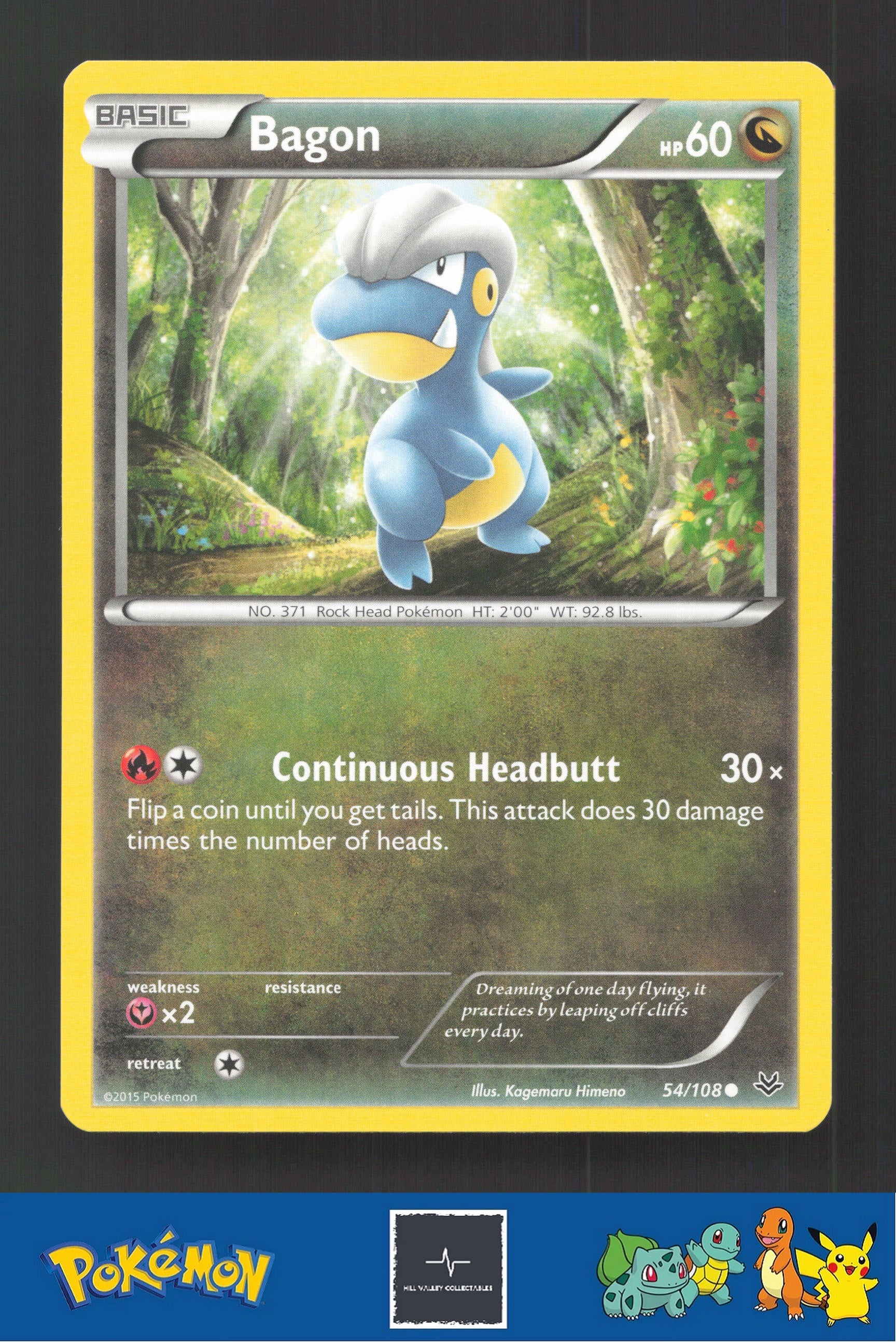 2015 Pokemon XY Roaring Skies 54/108 Bagon