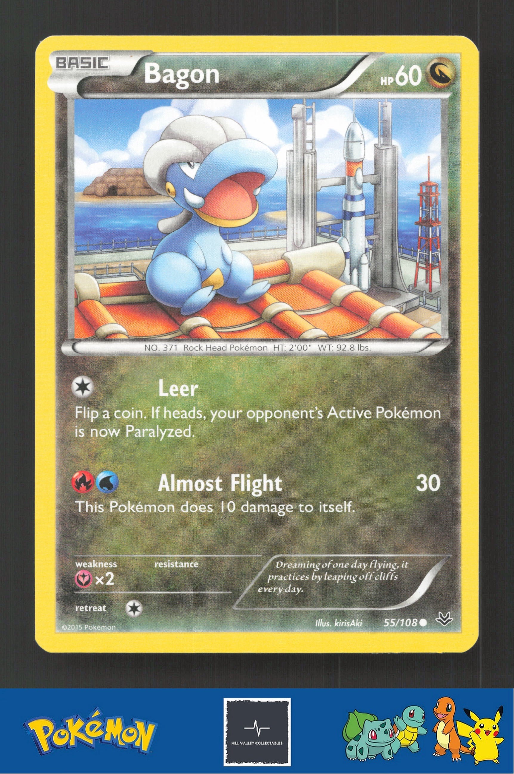 2015 Pokemon XY Roaring Skies 55/108 Bagon