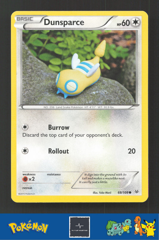 2015 Pokemon XY Roaring Skies 68/108 Dunsparce