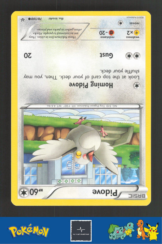 2015 Pokemon XY Roaring Skies 78/108 Pidove