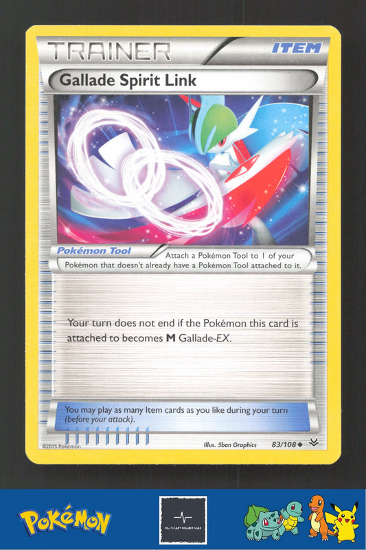 2015 Pokemon XY Roaring Skies 83/108 Gallade Spirit Link
