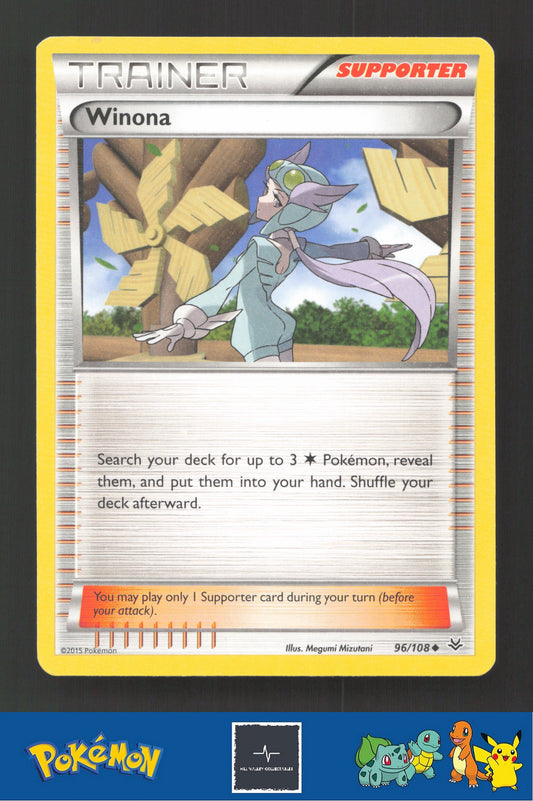 2015 Pokemon XY Roaring Skies 96/108 Winona
