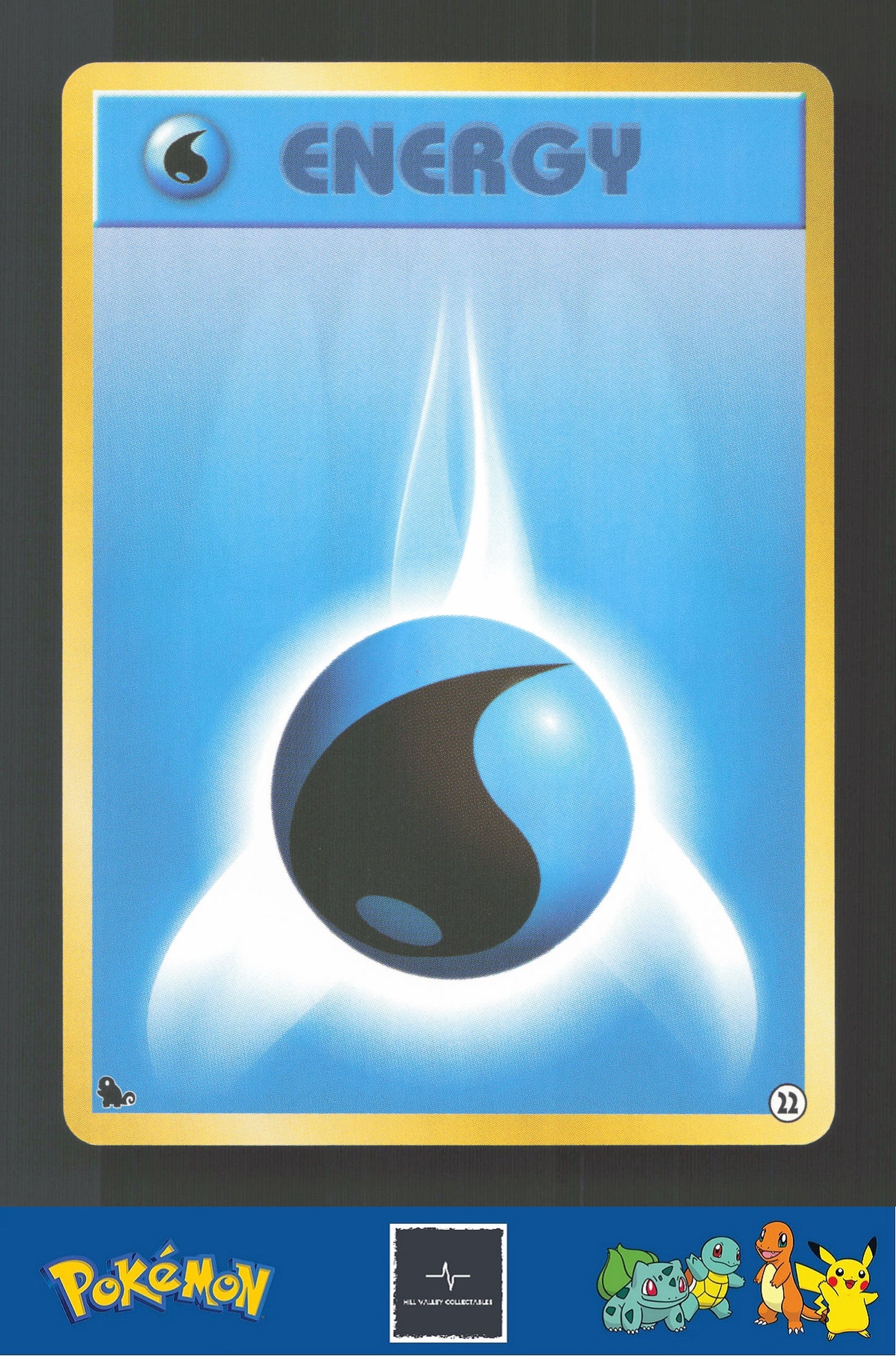 1999 Japanese Pokemon Squirtle / Bulbasaur VHS Deck Water Energy #22