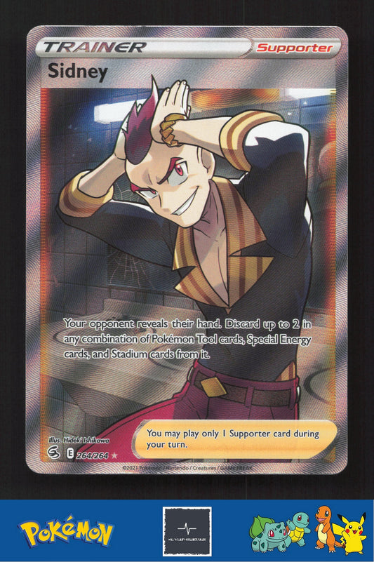 2021 Pokemon SWSH Fusion Strike 264/264 Sidney