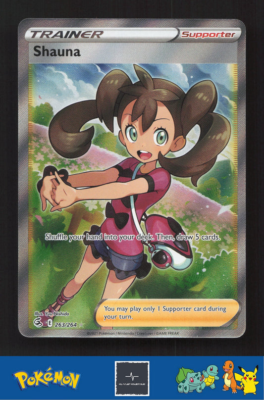 2021 Pokemon SWSH Fusion Strike 263/264 Shauna