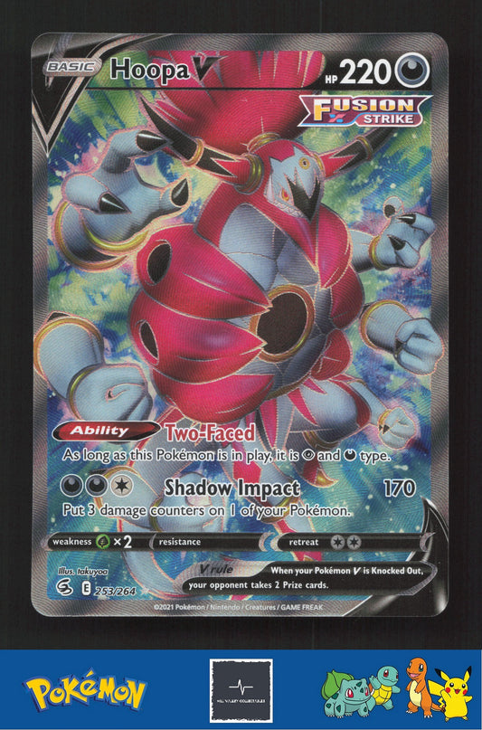 2021 Pokemon SWSH Fusion Strike 253/264 Hoopa V