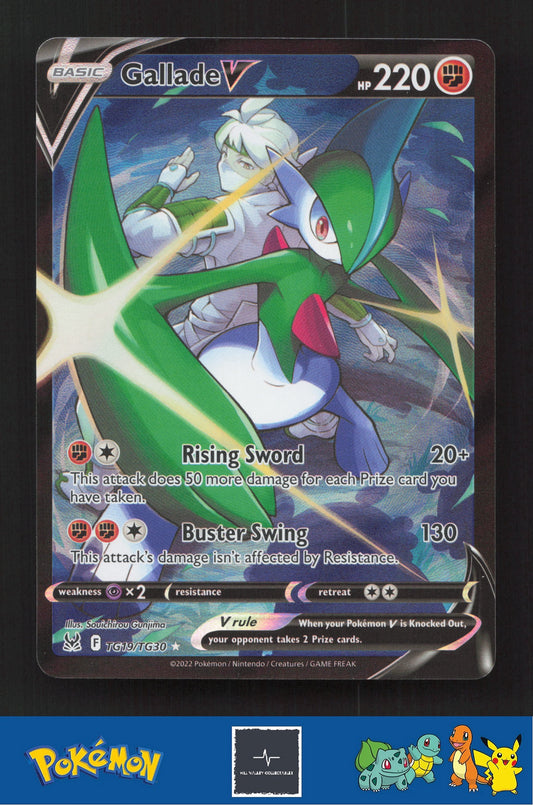2022 Pokemon Lost Origin TG19/TG30 Gallade V