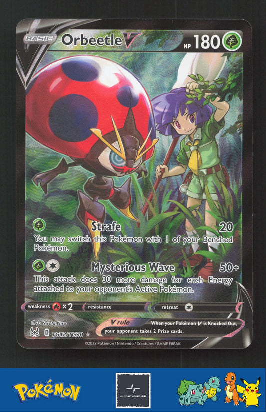 2022 Pokemon Lost Origin TG12/TG30 Orbeetle V