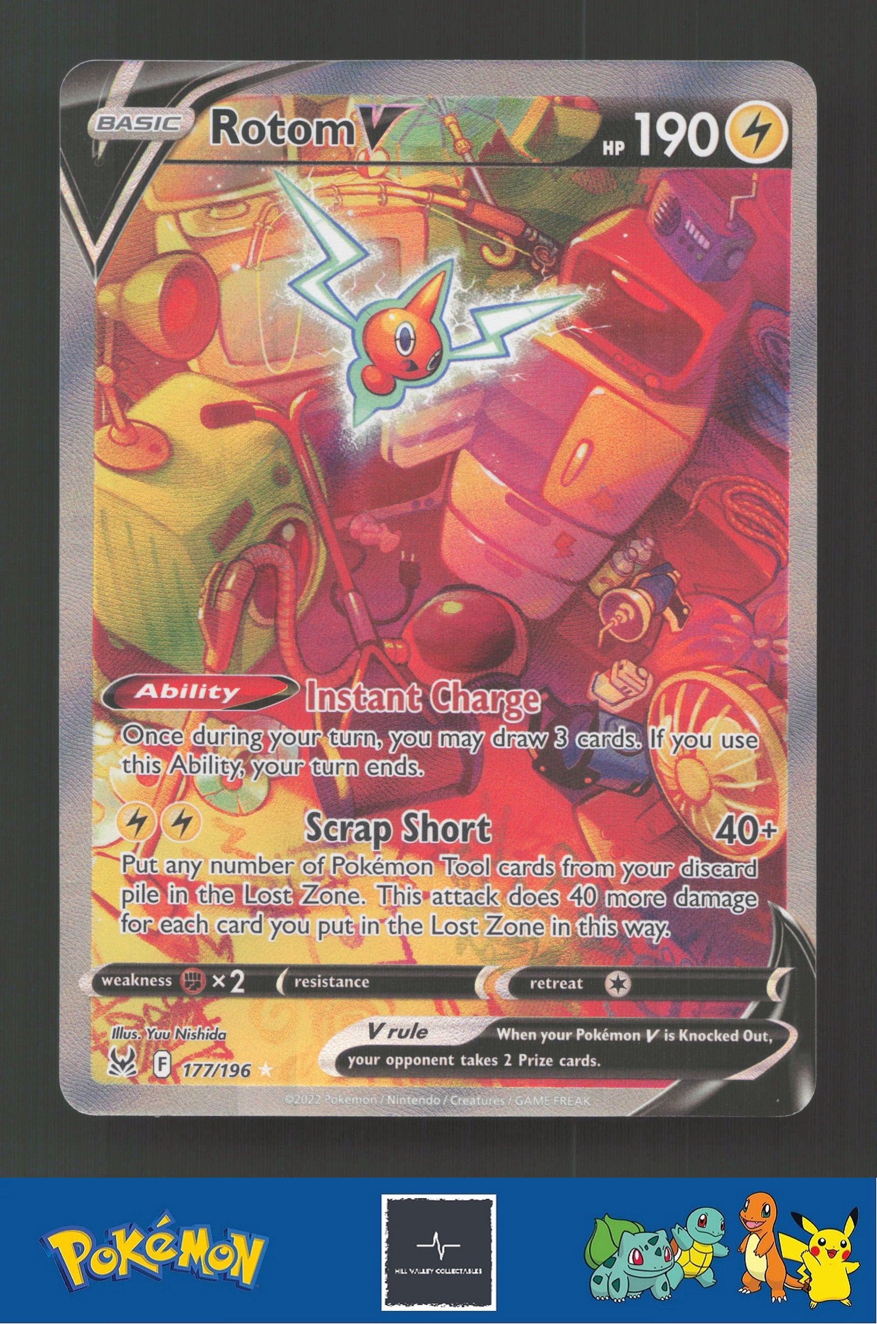 2022 Pokemon Lost Origin 177/196 Rotom V