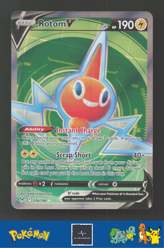 2022 Pokemon Lost Origin 176/196 Rotom V