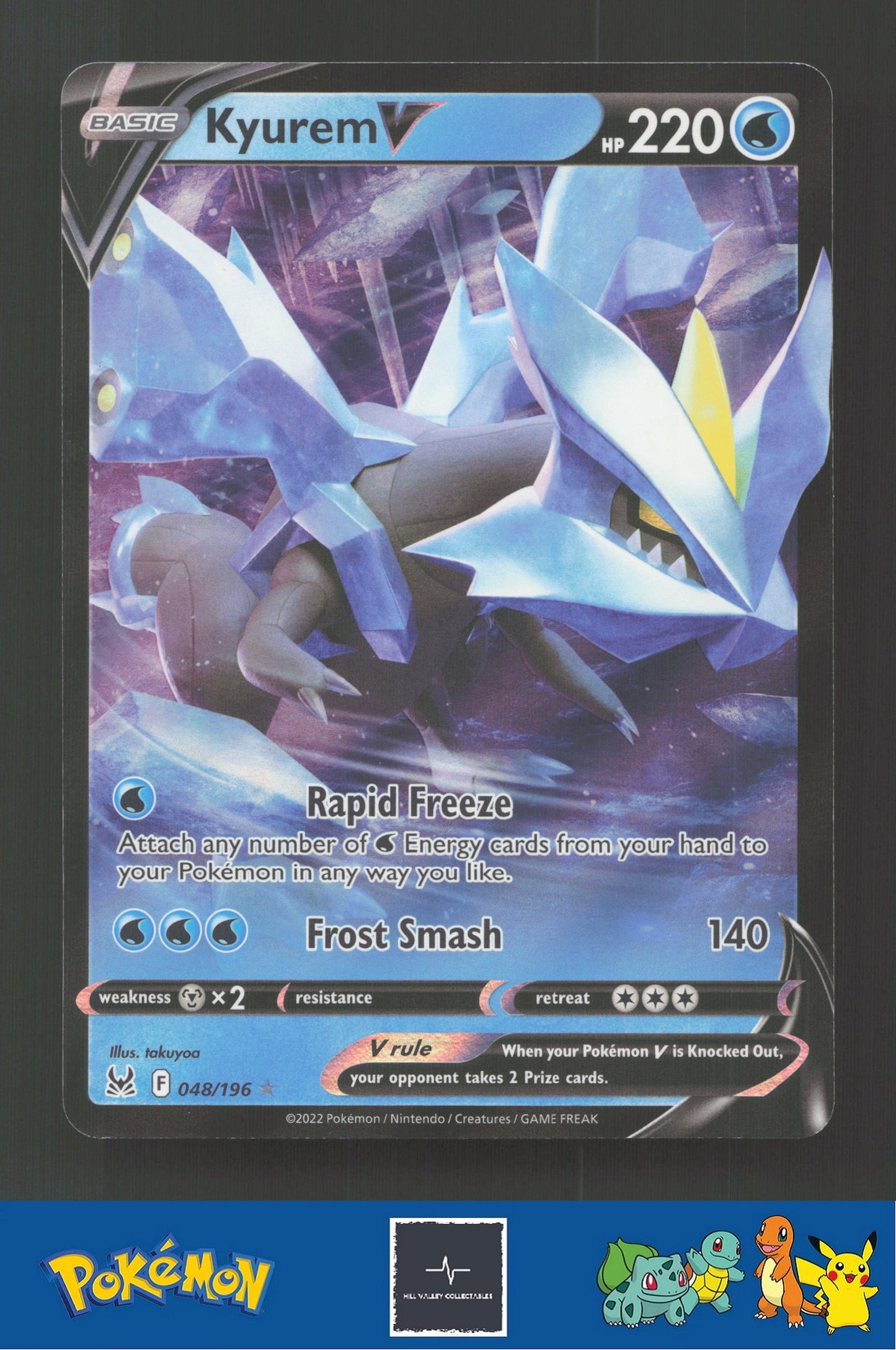 2022 Pokemon Lost Origin 048/196 Kyurem V