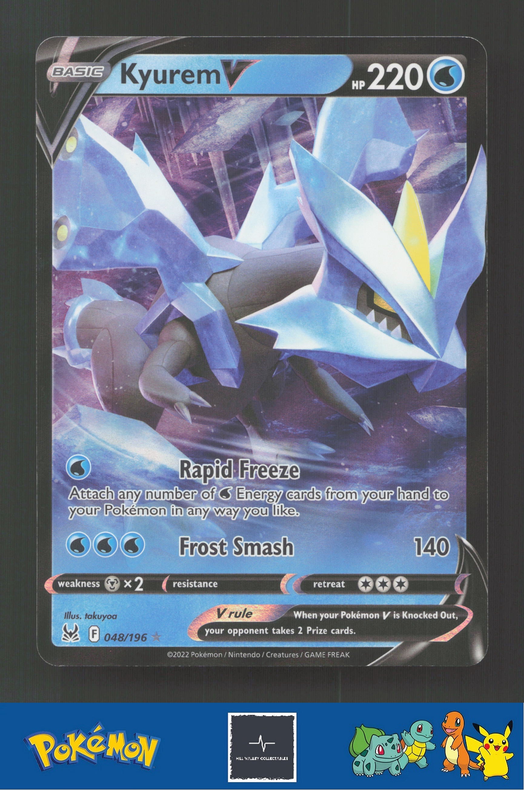 2022 Pokemon Lost Origin 048/196 Kyurem V