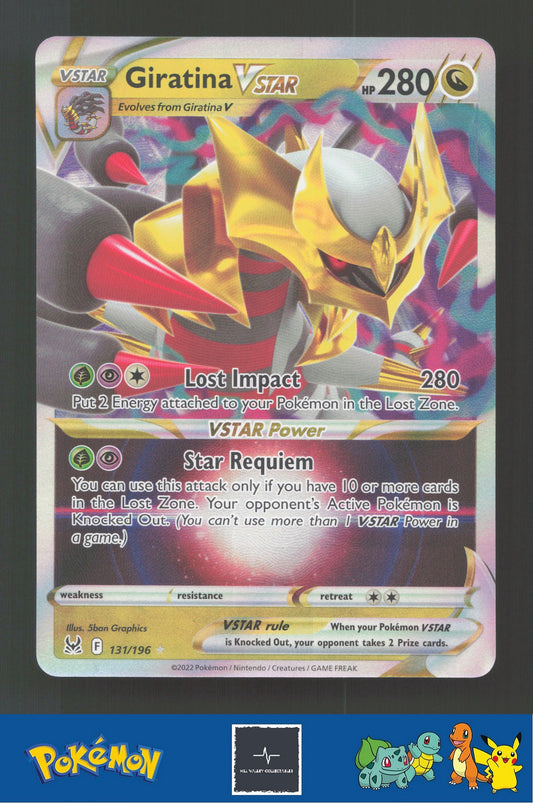 2022 Pokemon Lost Origin 131/196 Giratina Vstar