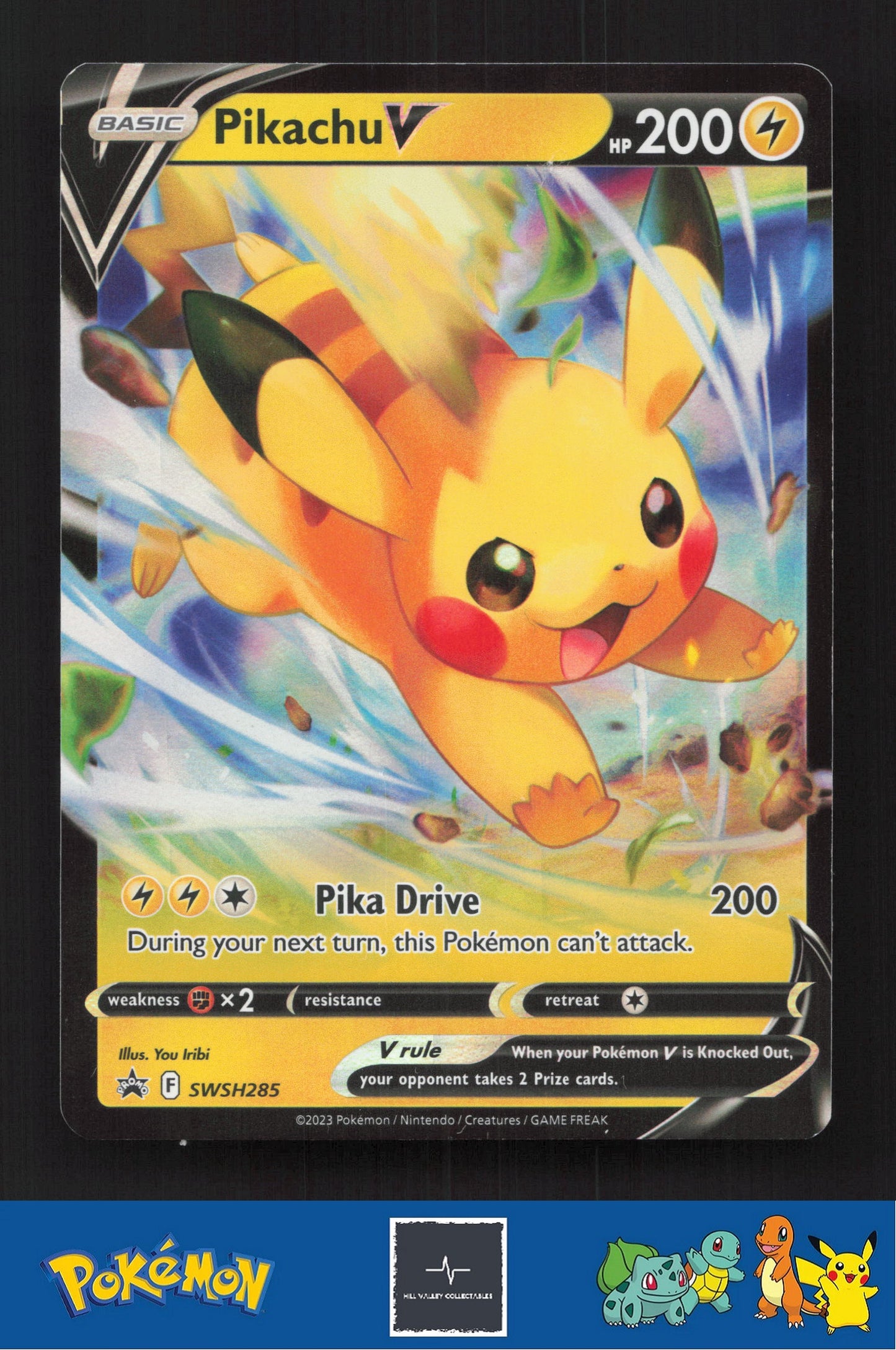 2023 Pokemon SWSH Crown Zenith Promo SWSH285 Pikachu V