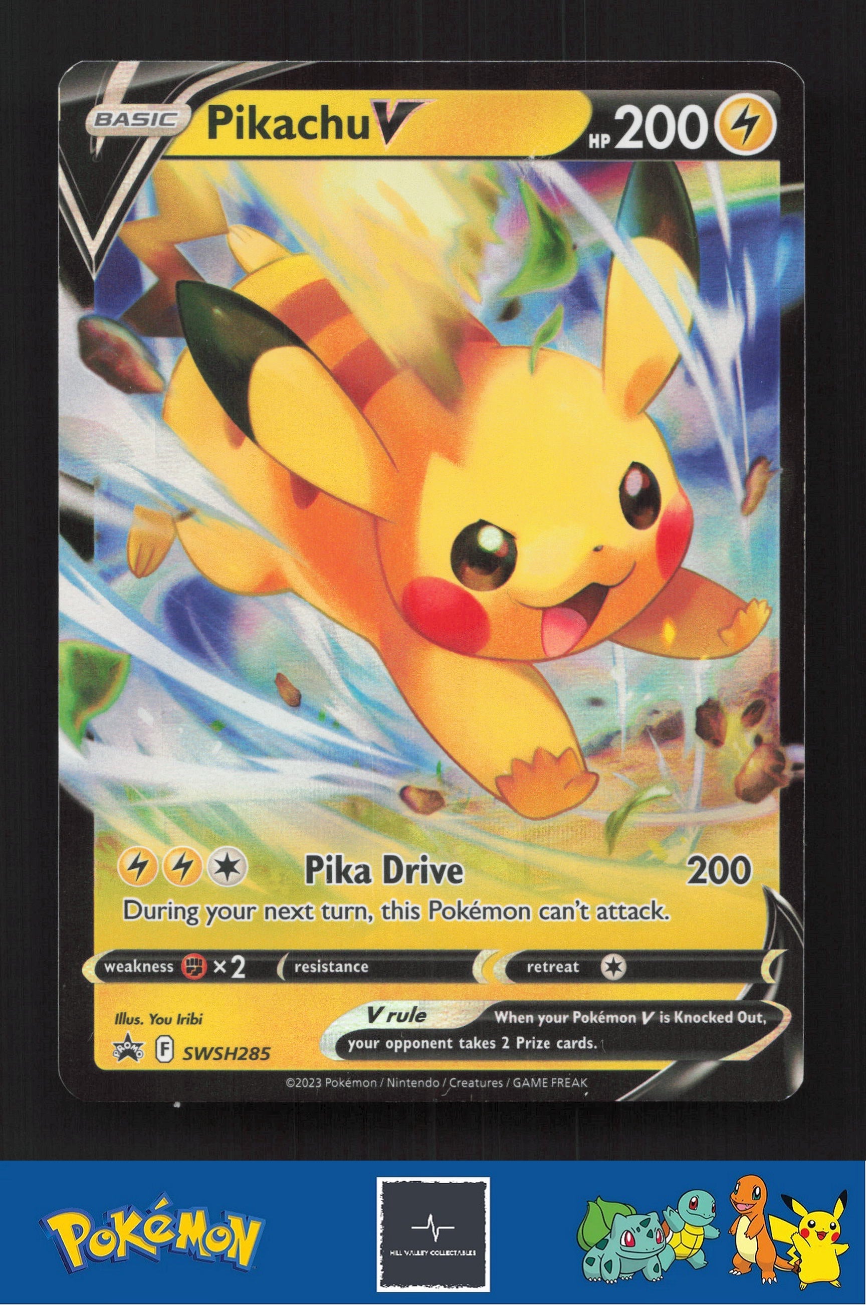 2023 Pokemon SWSH Crown Zenith Promo SWSH285 Pikachu V