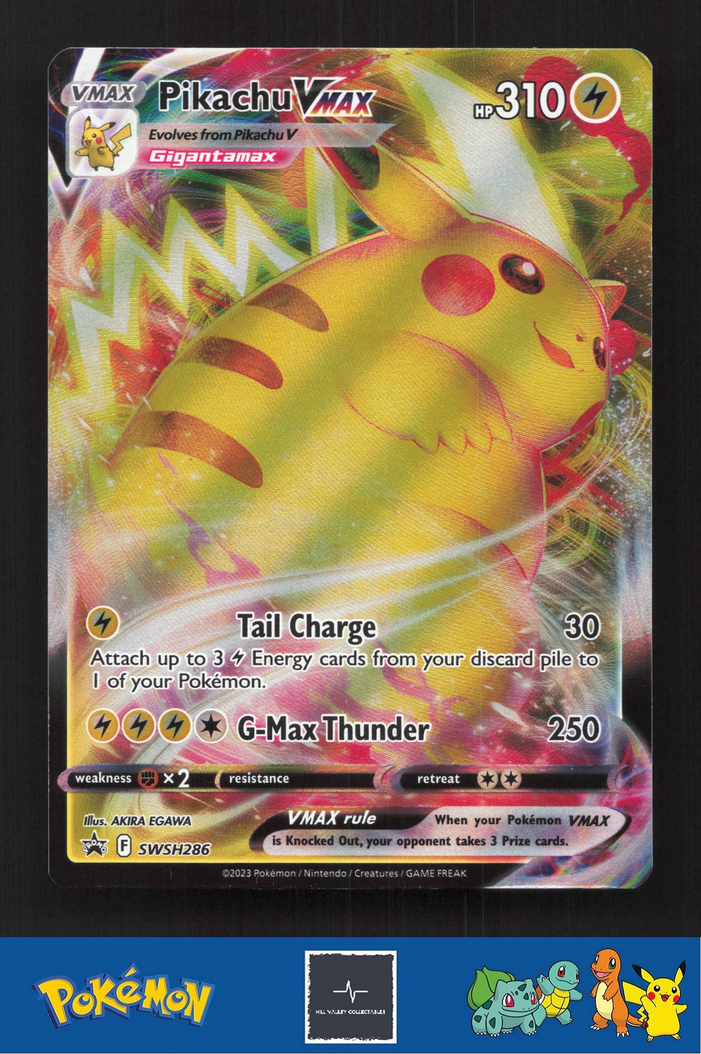 2023 Pokemon SWSH Crown Zenith Promo SWSH286 Pikachu VMAX