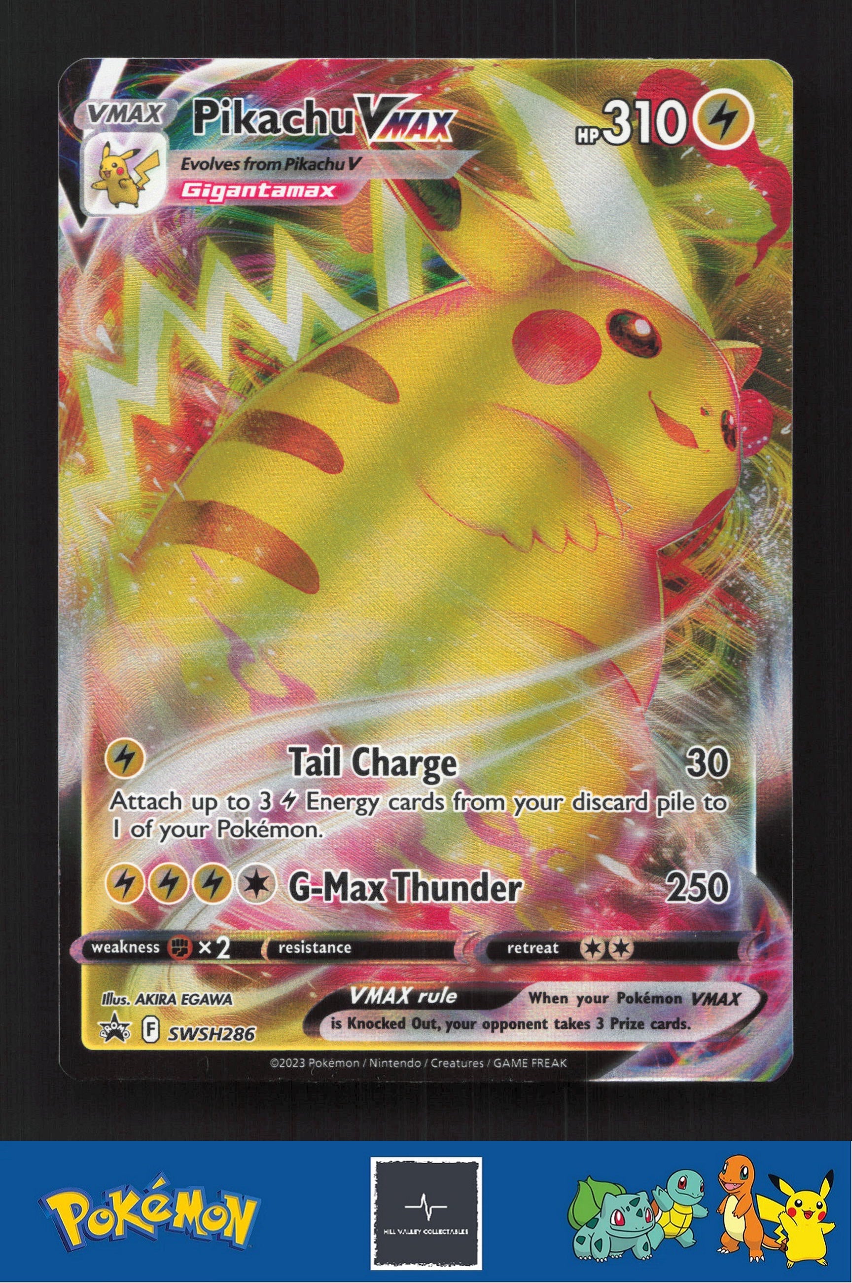 2023 Pokemon SWSH Crown Zenith Promo SWSH286 Pikachu VMAX