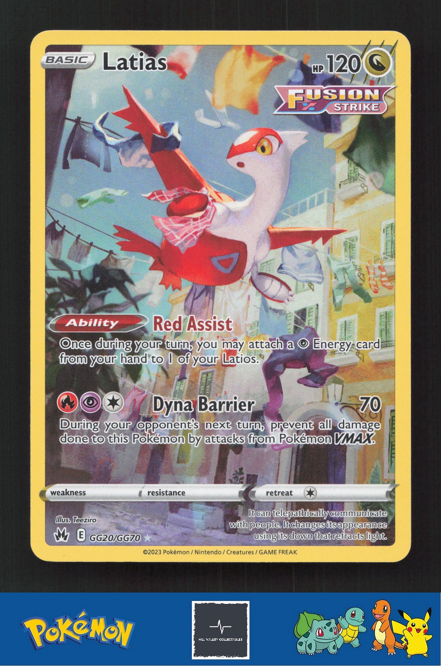 2023 Pokemon SWSH Crown Zenith GG20/GG70 Latias